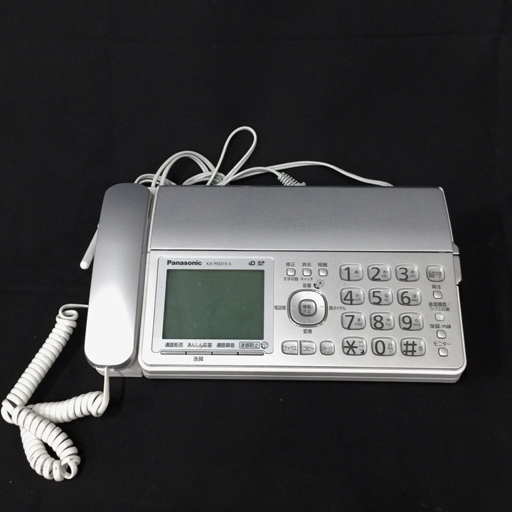 Panasonic パナソニック KX-PD315-S/KX-FKD556-S 電話機 子機 FAX 通電確認済 041-8の画像2