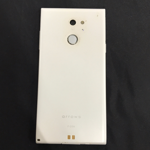 1円 docomo Android 富士通 ARROWS F-01H 16GB SHIRO スマホ 本体 利用制限の画像3