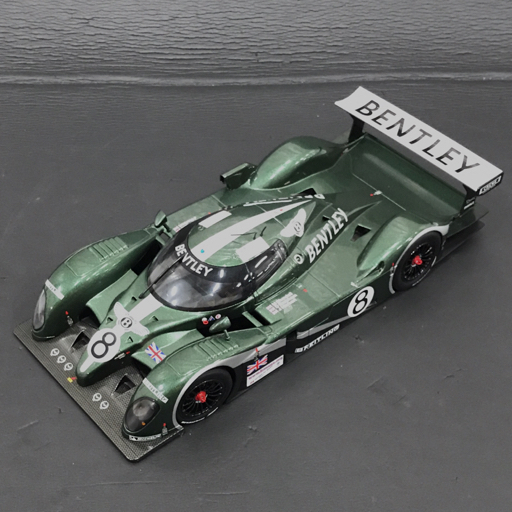 オートアート 1/18 Bentley Speed8 ミニカー レーシングカー 模型 ホビー おもちゃ 現状品 QG041-34_画像1