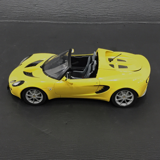 JADI モデルクラフト 1/18 LOTUS ELISE 111S ミニカー 模型 イエロー ホビー おもちゃ QG041-38_画像2