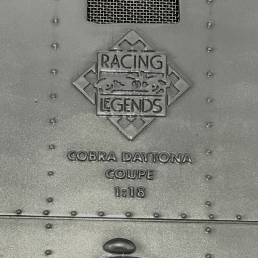 EXOTO 1/18 RACING LEGENDS COBRA DAYTONA COUPE ミニカー 模型 シルバーカラー ホビー おもちゃ QG041-42の画像7