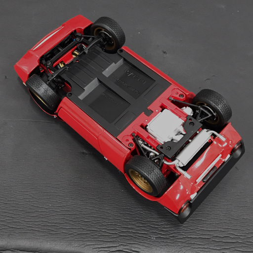 京商 1/18 ランチア ストラトス LANCIA STRATOS ミニカー レッド系 赤系 ホビー 玩具 現状品 kyosho QG041-5の画像7