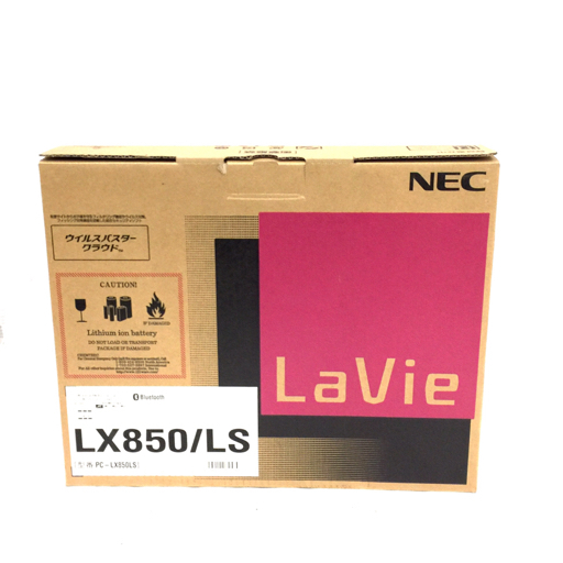 1円 美品 未使用 NEC LX850/L PC-LX850LS 15.6インチ ノートPC Core i7 2.00GHz 4GB SSD 256GB Win8の画像2