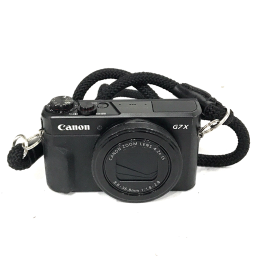 1円 CANON PowerShot G7X Mark ii 8.8-36.8mm 1:1.8-2.8 コンパクトデジタルカメラ C051026の画像2