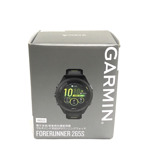 美品・未使用 GARMIN ガーミン Forerunner 265S ランニングウォッチ スマートウォッチ_画像2