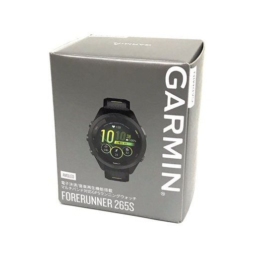 美品・未使用 GARMIN ガーミン Forerunner 265S ランニングウォッチ スマートウォッチ_画像1