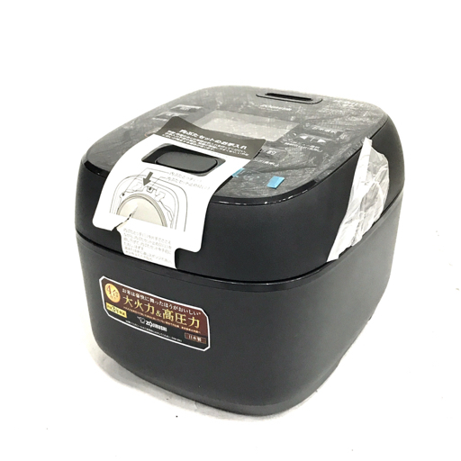 美品・未使用 ZOJIRUSHI 象印 NW-MA07 極め炊き 圧力IH炊飯ジャー 4合炊き ブラック 炊飯器の画像2