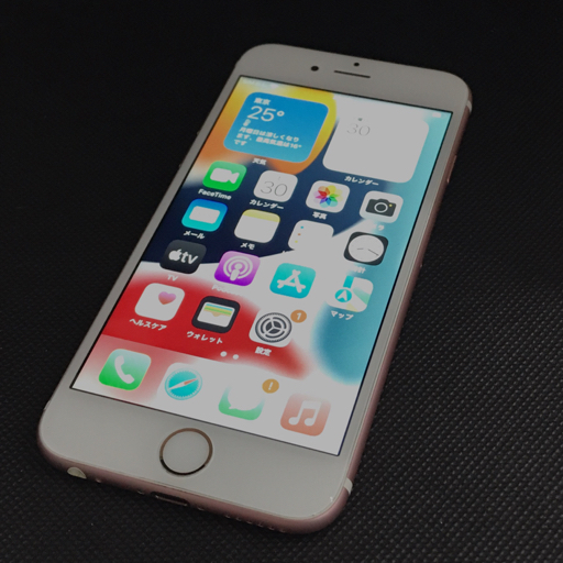 AU Apple iPhone 6s 64GB A1688 MKQR2J/A ローズゴールド スマホ 本体 利用制限〇 SIMロック解除済の画像1