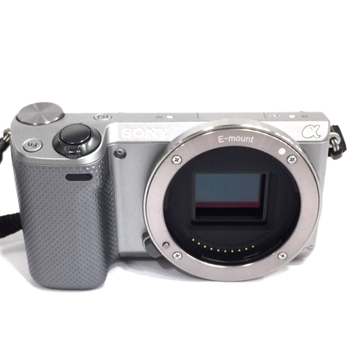 1円 SONY NEX-5R E 3.5-5.6/PZ 16-50 OSS E 4.5-6.3/55-210 OSS ミラーレス一眼レフ デジタルカメラ C241311の画像2