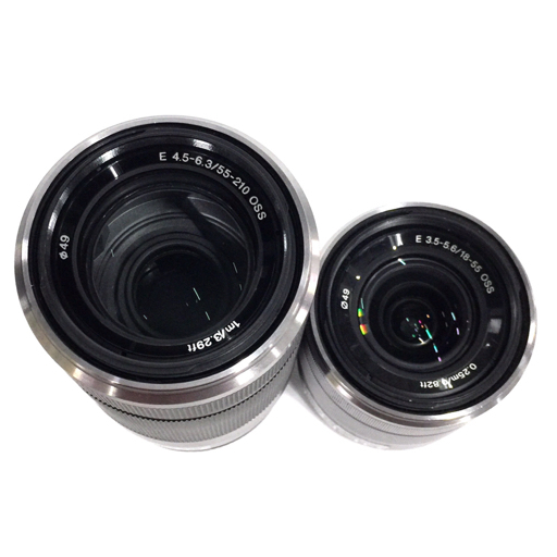 1円 SONY NEX-F3 3.5-5.6/18-55 OSS 4.5-6.3/55-210 OSS ミラーレス一眼 デジタルカメラ C181706の画像8