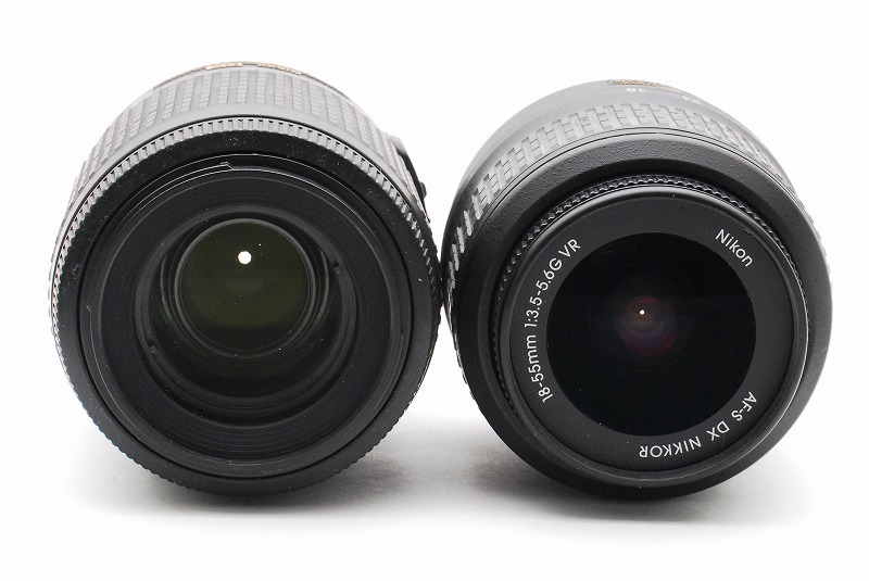 Nikon AF-S DX Nikkor 18-55mm F3.5-5.6G VR (13066177) 55-200mm F4-5.6G VR (593978) カメラレンズ セットの画像8