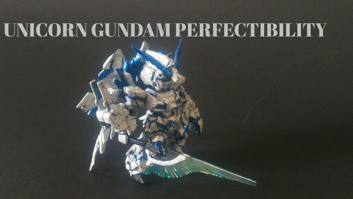 Unicorn Gundam Perufektibili Tea Has Painted Final Product Fw Gundam Converge Modified Thorough Modified F Lure Ma Unicorn Gundam Plan B Real Yahoo Auction Salling