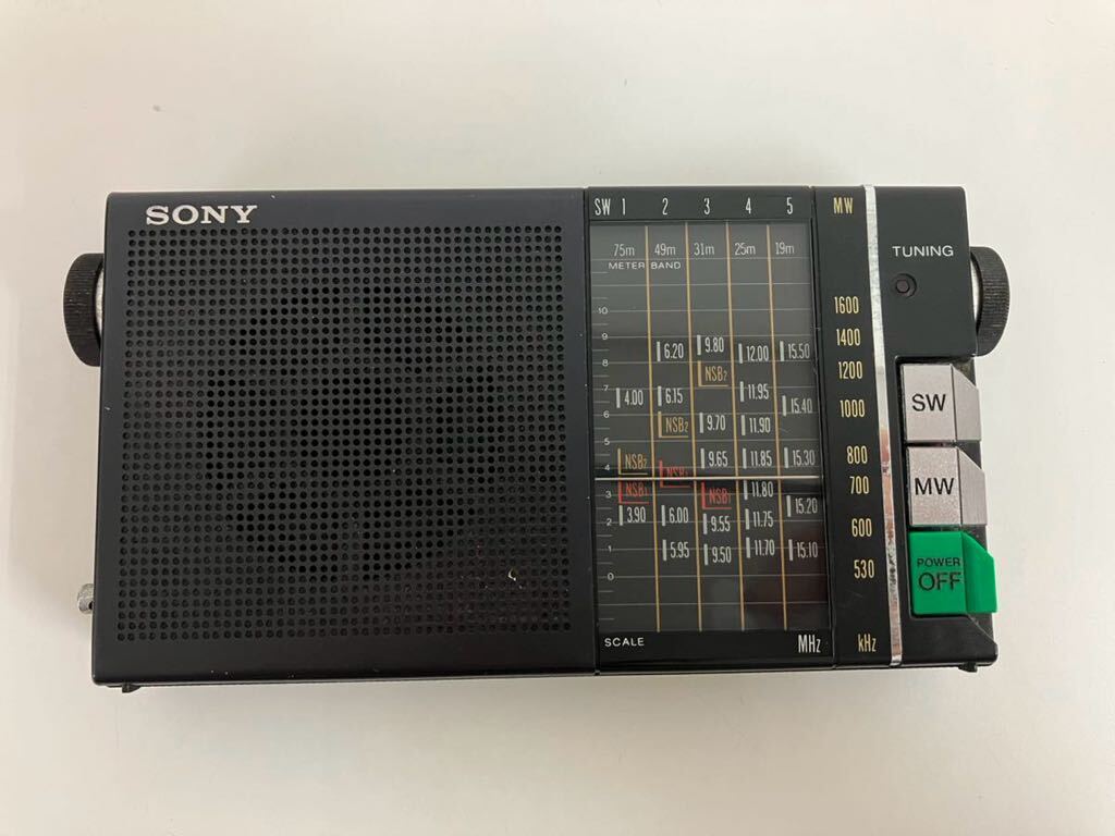 D/ SONY ソニー コンパクトラジオ ICR-4800 _画像1