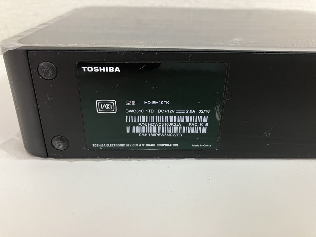 D/ TOSHIBA 東芝 ハードディスク HD-EH10TK 1TB ジャンク品_画像4