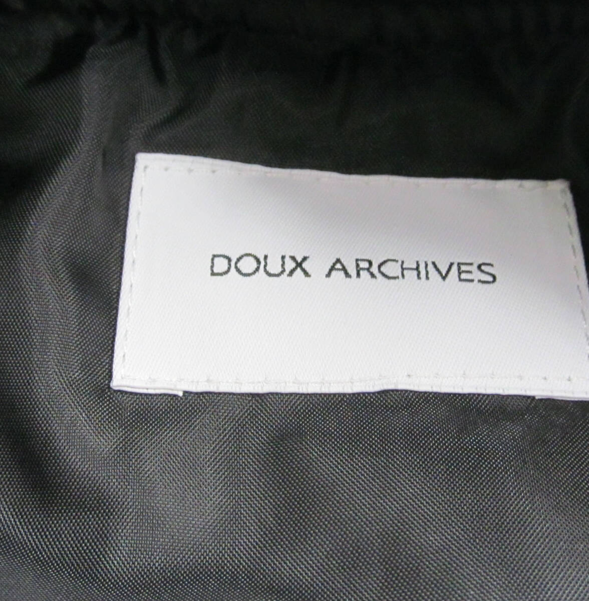 Doux archives ドゥアルシーヴ MA1タイプ 中綿入り オーバーサイズ ジャケット F フリーサイズ d77の画像5