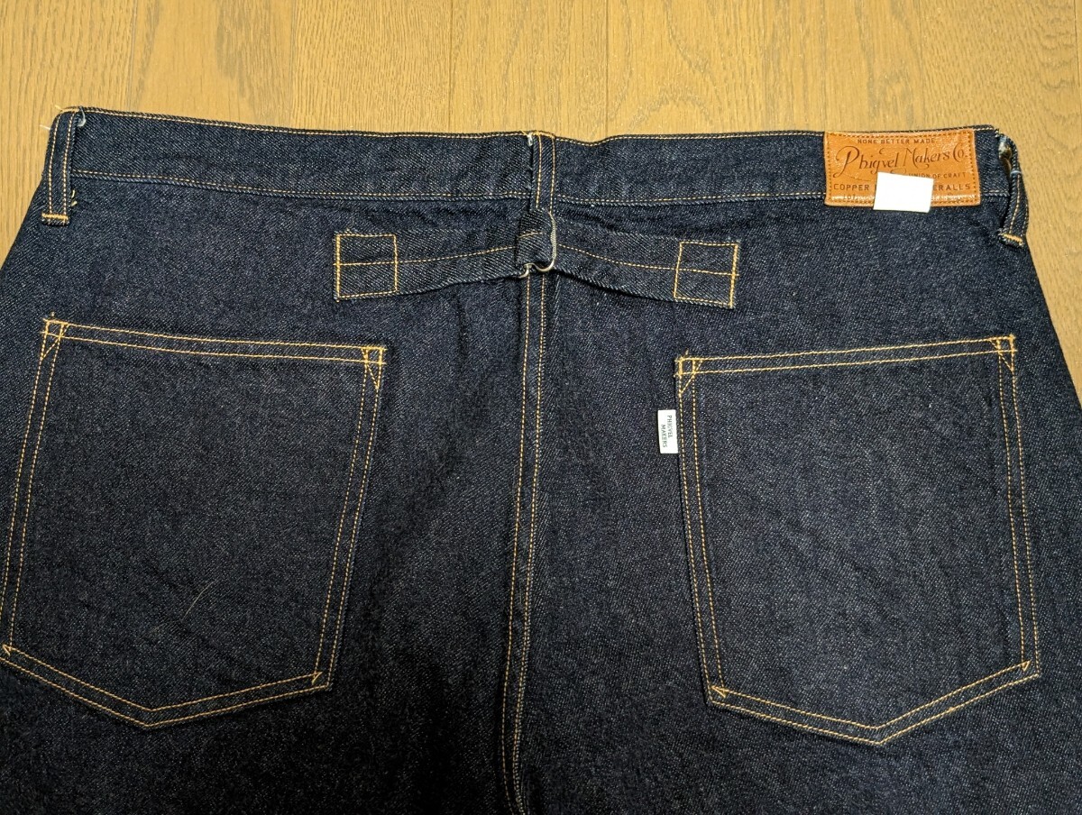 phigvel フィグベル シンチバック デニム 赤耳 ジーンズ ビンテージ levis warehouse denime の画像6