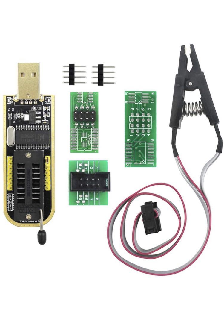CH341A ROMライター EEPROM BIOS プログラマー_画像1