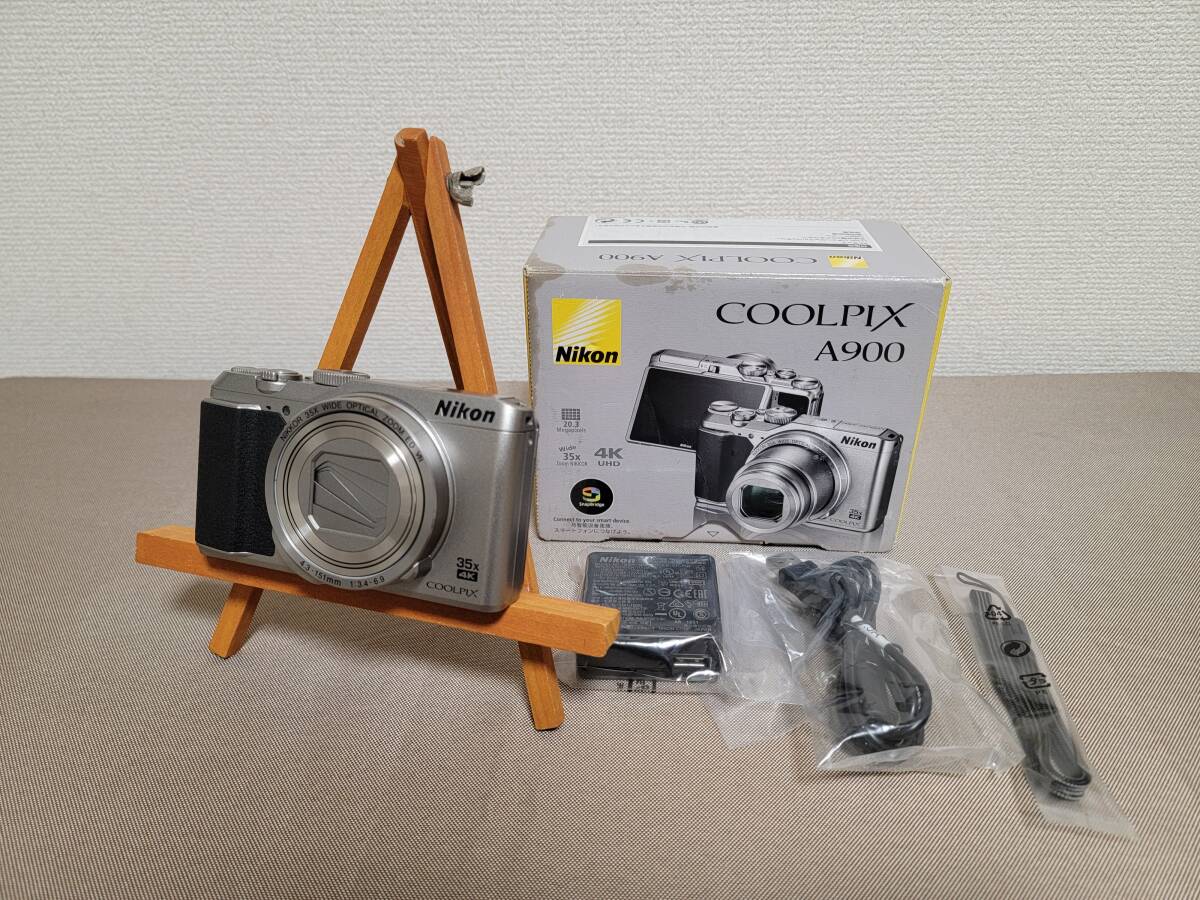 美品 ニコン Nikon COOLPIX A900 コンパクトデジテルカメラ 4K Wifi対応 動作OK_画像1