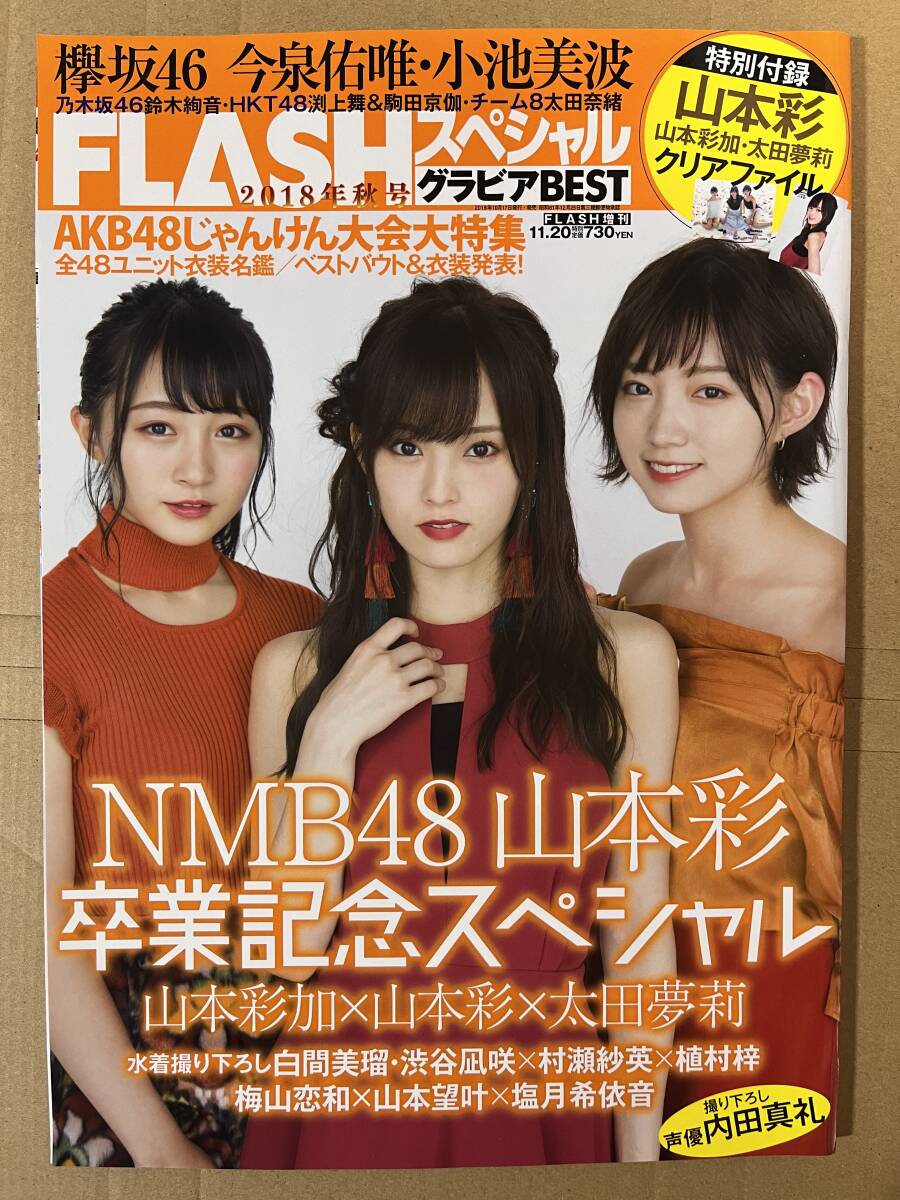 FLASHスペシャルグラビアBEST 2018年秋号 付録なし NMB48 渋谷凪咲の画像1