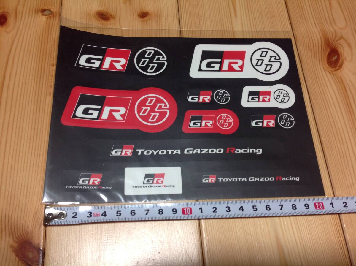 トヨタ GR SPORT (GR スポーツ）GR Gazoo Racing ステッカー_画像1