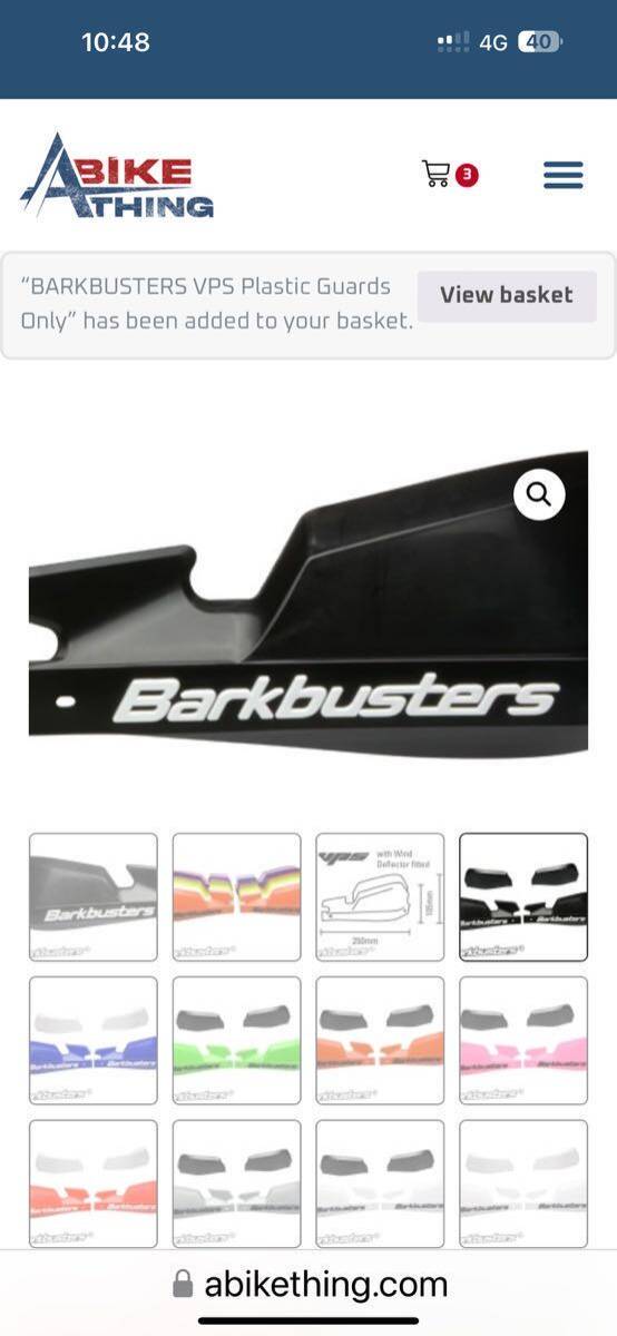 Barkbusters 英国限定パウダーコート フルセットR1250GSA R1250GS F850GSA F850GS F750GS超美品バークバスターズ_画像6