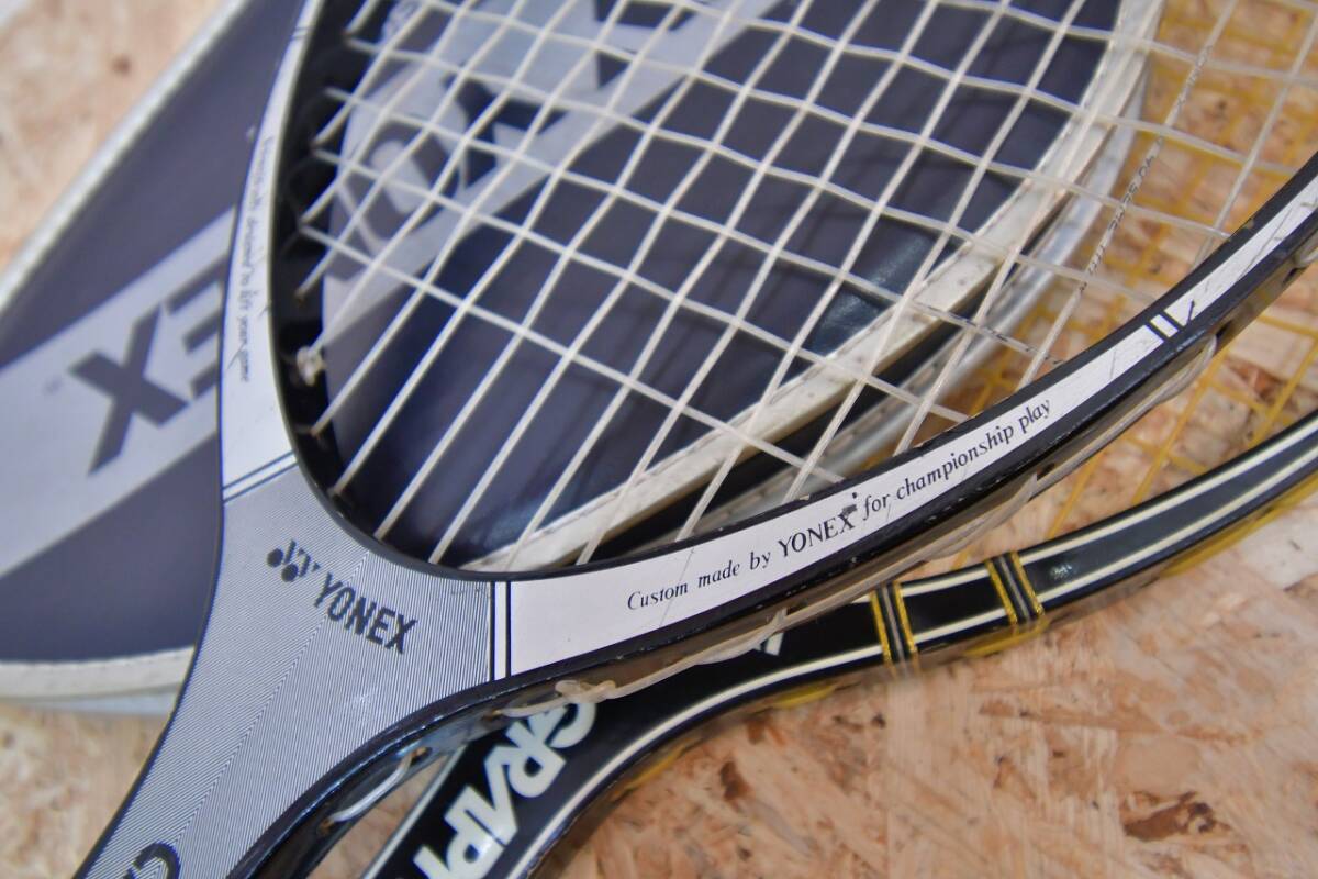 YONEX Yonex из дерева теннис ракетка CARBONEX2 kawasaki Kawasaki GRAPHITESHOT теннис ракетка 