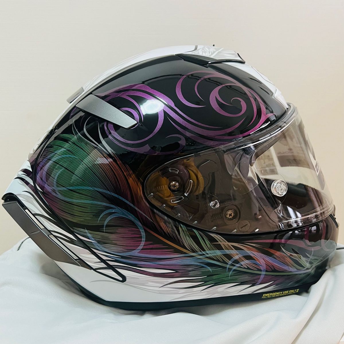 SHOEI X-Fourteen KUJAKU 孔雀羽 Lサイズ x14|Yahoo!フリマ(旧 SHOEI X-Fourteen KUJAKU 孔雀羽 Lサイズ x14|Yahoo!フリマ(旧