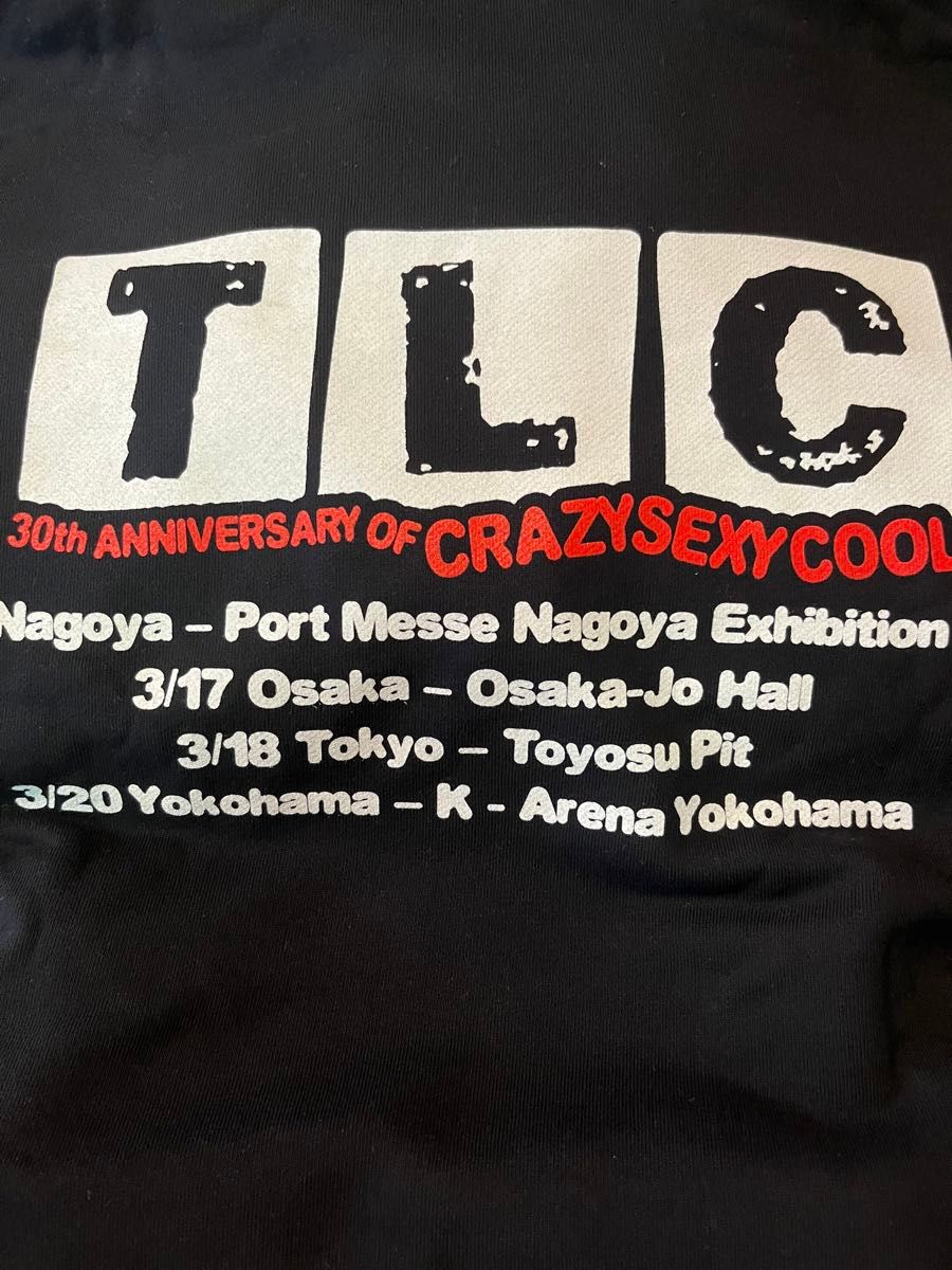 TLC  2024来日公演crazy sexy cool パーカー　