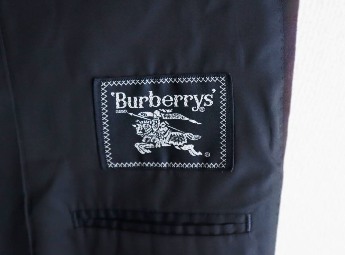 Burberrys バーバリーズ　金ボタン チェックテラードジャケット サイズAB5_画像6
