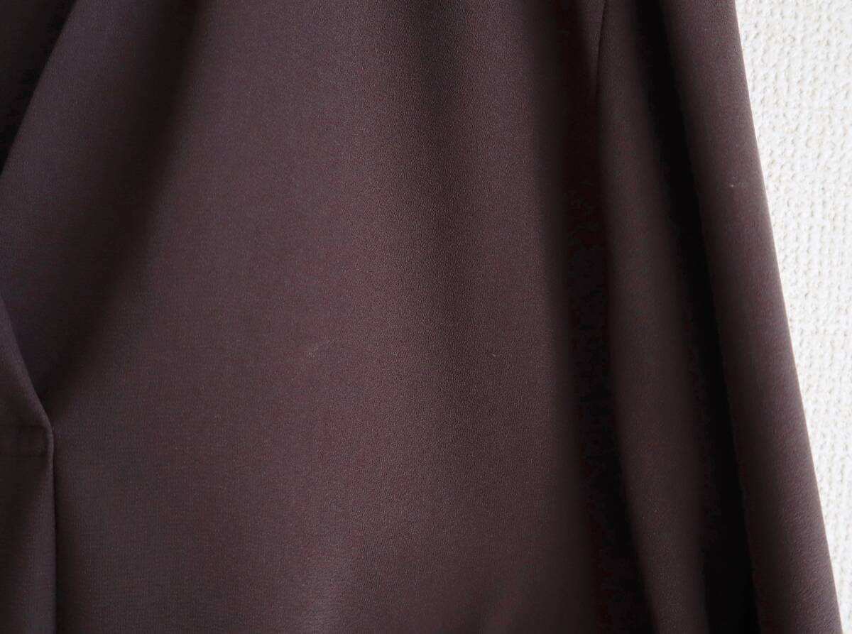 Paul Stuart ポールスチュアート スキッパーシャツ ブラウス ブラウン 茶色 サイズ6の画像5