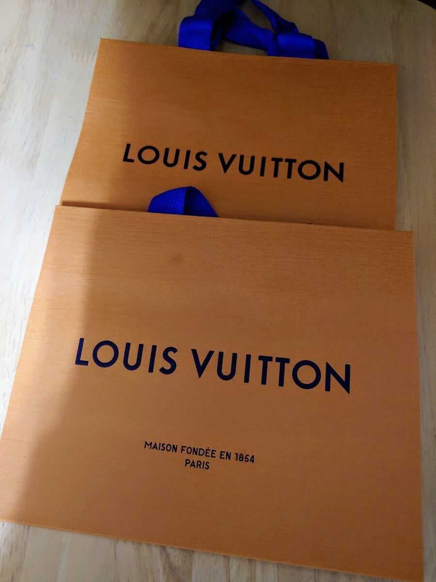 ルイヴィトン 紙袋 ショップ袋 LOUIS VUITTON 小ショッパーの画像1