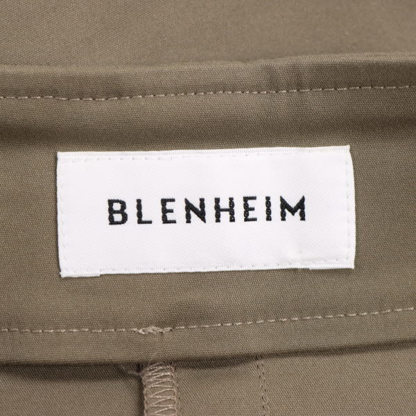 BLENHEIM/ブレンヘイム レディース ミモレ ミディ丈 タイトスカート 綿混 前スリット 小さいサイズ XS カーキ系[NEW]★51DF01_画像7