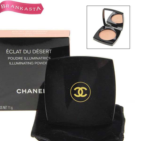 【美品・定価7千】CHANEL/シャネル エクラ ドゥ デゼール フェイスパウダー コスメ 化粧品 ピンクベージュ [NEW]★62CA91_画像1