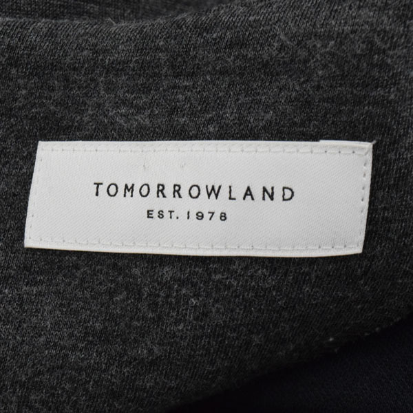 【美品】TOMORROWLAND/トゥモローランド レディース ひざ丈 ワンピース カットソー 八分袖～九分袖 36 グレー [NEW]★41LI17_画像7