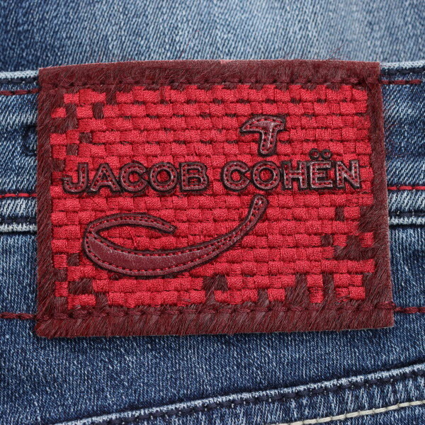 【美品】JACOB COHEN/ヤコブコーエン プレミアムエディション メンズ ジーンズ デニム パンツ ストレッチ 32 L [NEW]★61CG38_画像6