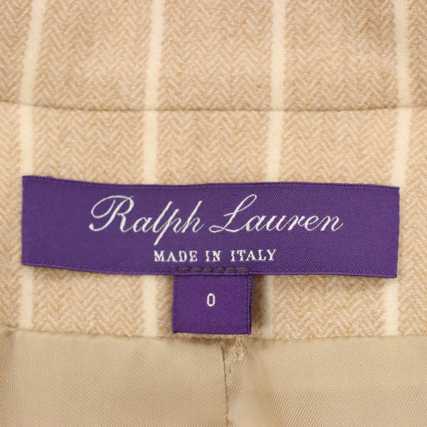 【美品】RALPH LAUREN PURPLE LABEL/ラルフローレン パープルレーベルコレクション 長袖テーラードジャケット 0[大感謝祭]★41AJ44の画像8