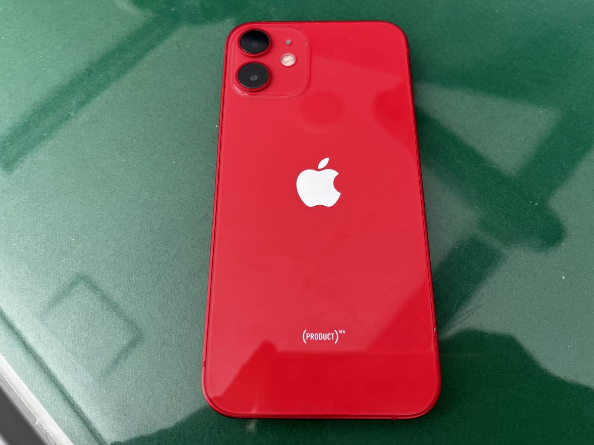 Apple iPhone12 mini 64GB (PRODUCT)RED SIMフリー　(中古)