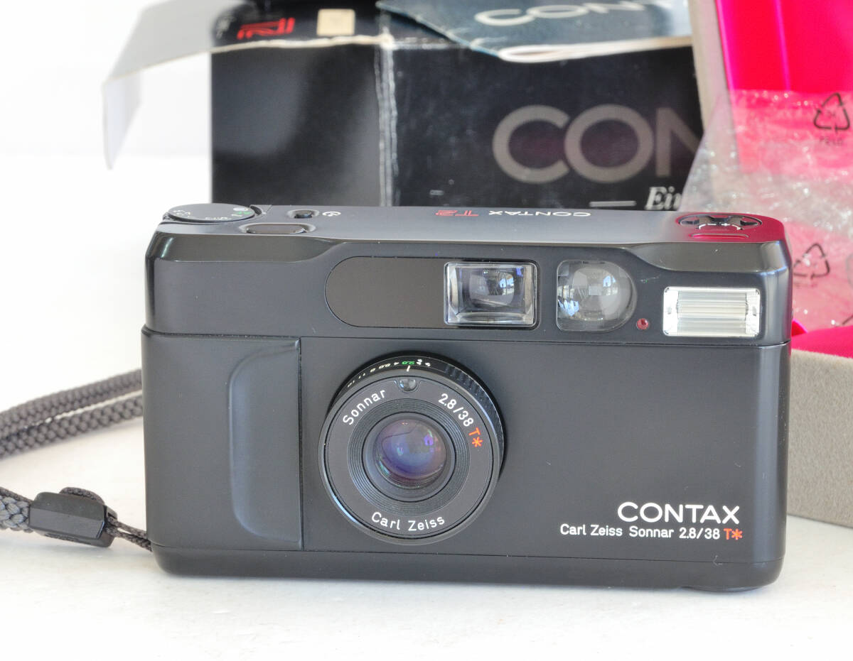 撮ってみました コンタックス CONTAX T2 BLACK LTD（中古品）Limited ブラックペイント_画像2