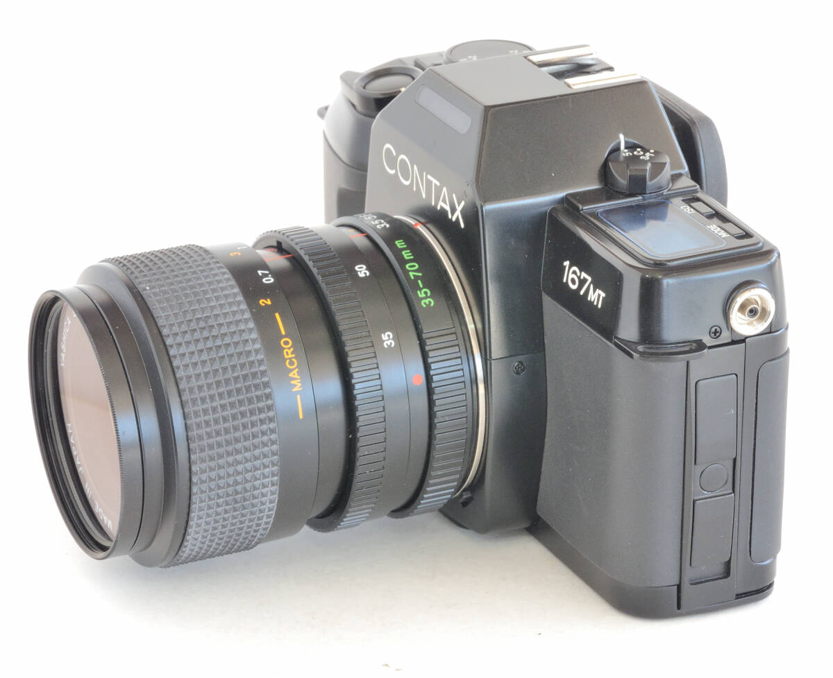 撮ってみました CONTAX 167MT YASHICA 35-70mm 付き（中古品）_画像2