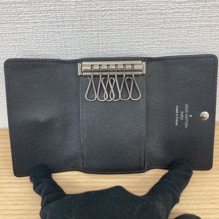 Louis Vuitton ルイヴィトン ミュルティクレ6 N62662 キーケース ブラック 黒 ダミエの画像3