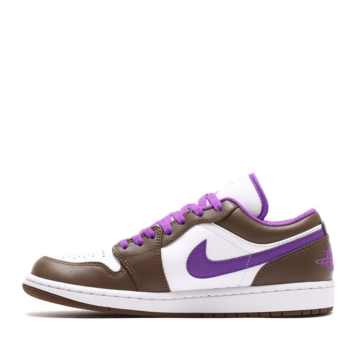 Nike Air Jordan 1 Low Brown and Purple ナイキ エアジョーダン1 ロー ブラウン アンド パープル(553558-215)白 紫 27cm 箱無し_画像5