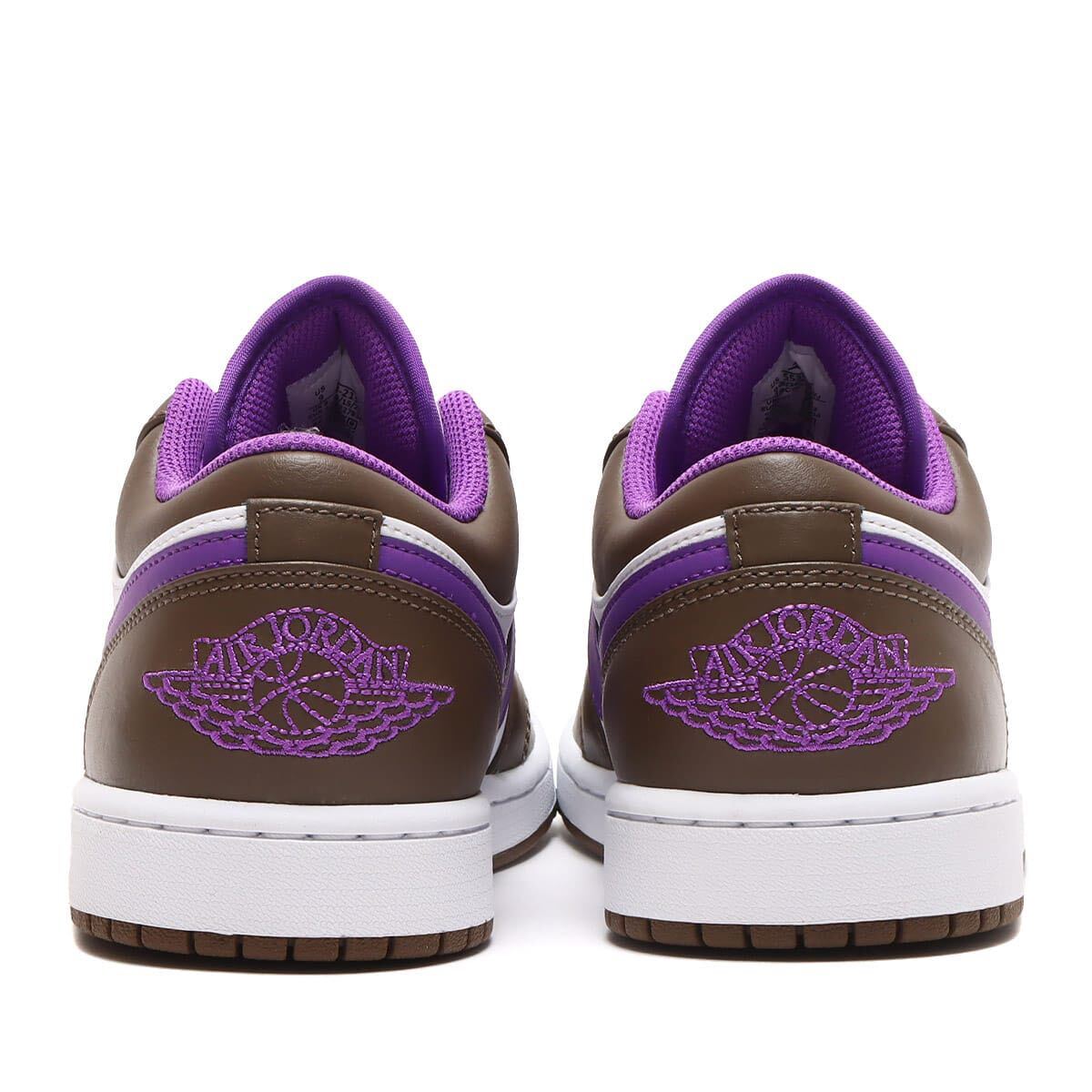 Nike Air Jordan 1 Low Brown and Purple ナイキ エアジョーダン1 ロー ブラウン アンド パープル(553558-215)白 紫 27cm 箱無し_画像8