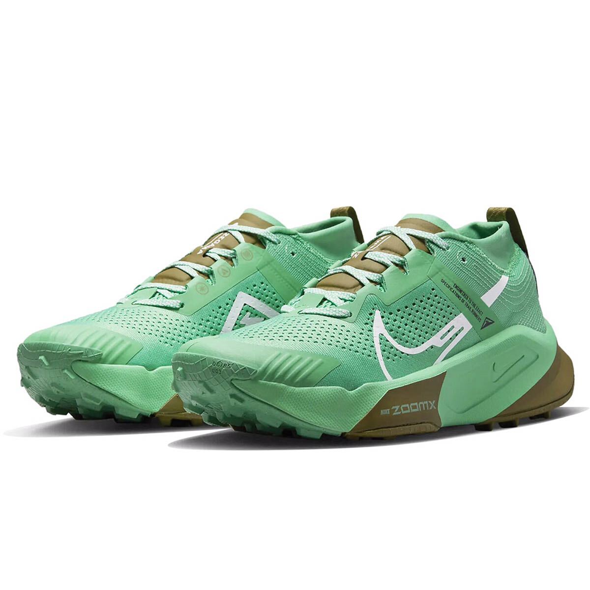 Nike ZoomX Zegama \'Spring Green Olive Flak\' Nike zoom Xzegama springs зеленый (DH0623302) зеленый 28cm коробка есть 