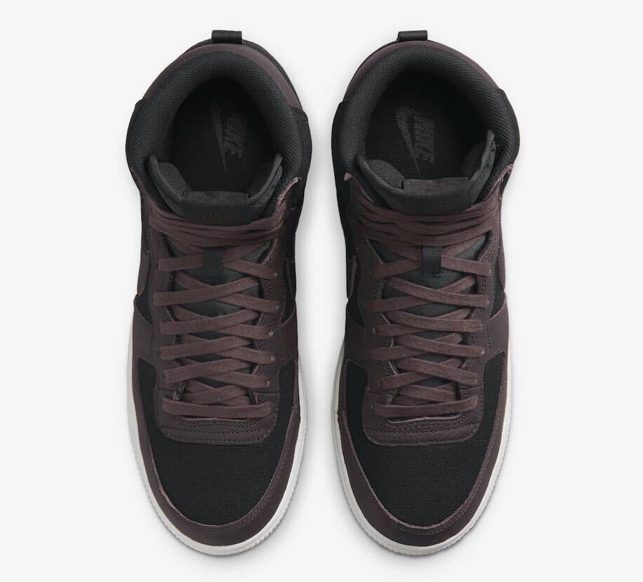 Nike Terminator High Velvet Brown ナイキ ターミネーター ハイ ベルベット ブラウン(FD0651-001)黒26.5cm箱無し_画像6