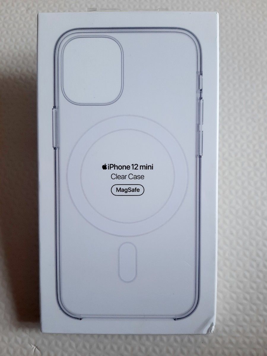 アップル純正 iphone12miniクリアケース