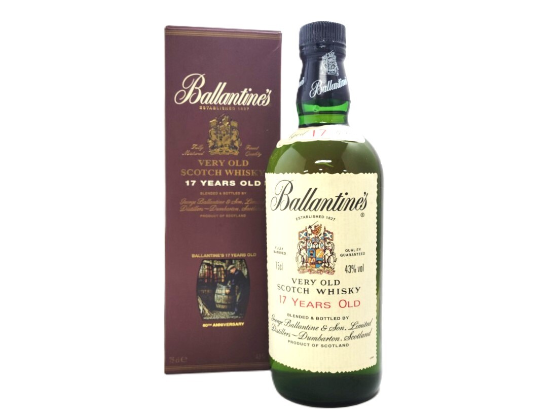 ■【未開栓】Ballantine's/バランタイン 17年 スコッチウイスキー 750ml 43% 洋酒 お酒 古酒 (47087A3)_画像1