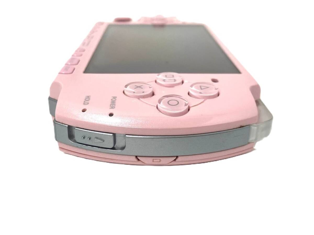 ■【ジャンク品】PSP プレイステーション・ポータブル PSP-3000 ブロッサム・ピンク 携帯型ゲーム機 本体 SONY/ソニー（43720TT2）_画像4