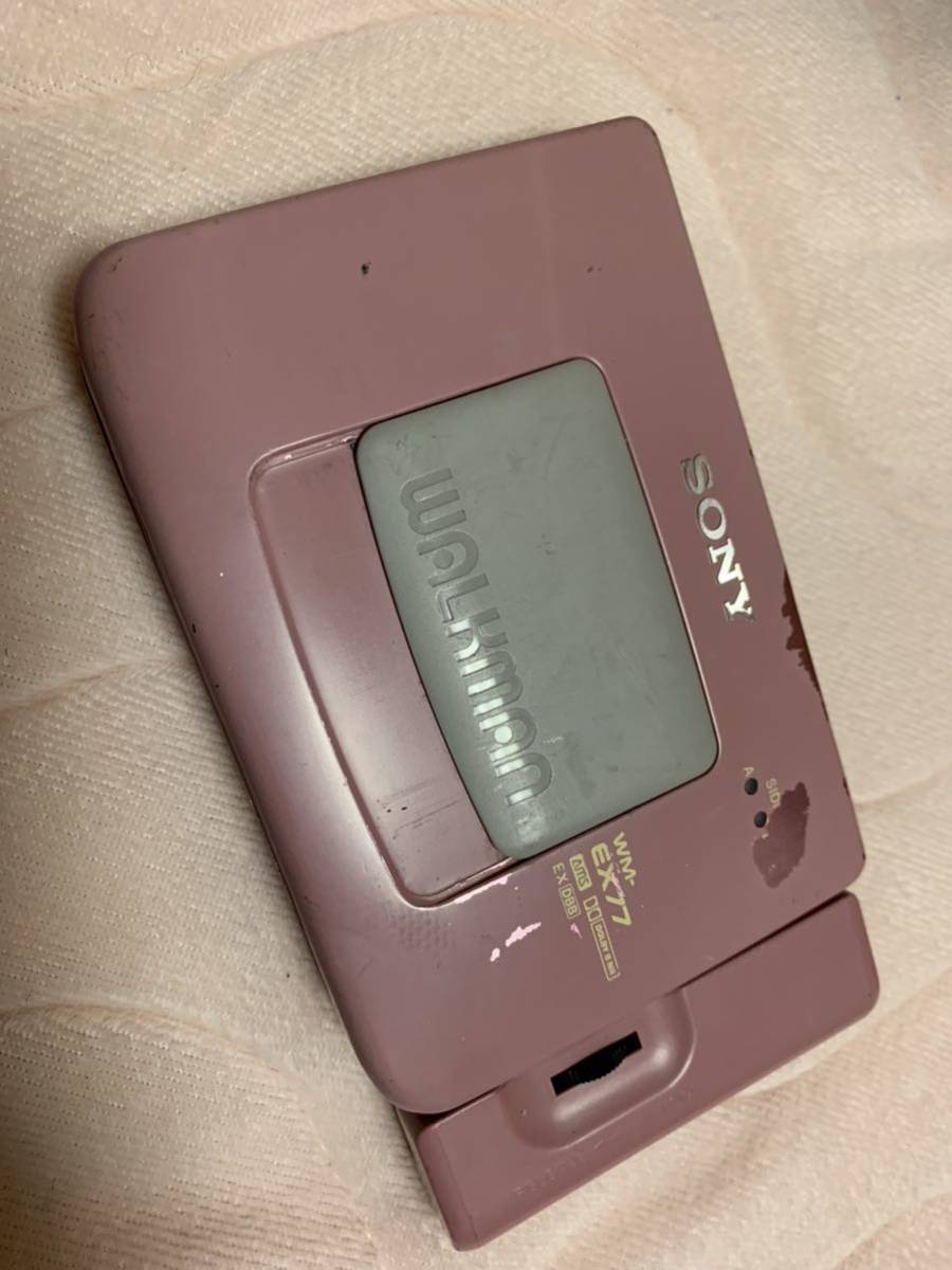 Yahoo!オークション - SONY カセットウォークマン WM-EX77 Yahoo!オークション - SONY カセットウォークマン WM-EX77