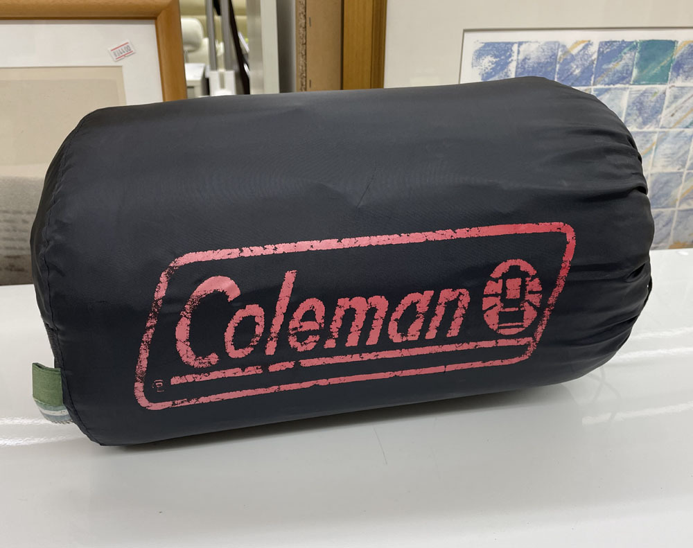 Coleman 寝袋 約187×80ｃｍ 約1760ｇ シュラフ スリーピングバッグ キャンプ アウトドア コールマン 札幌市手稲区の画像6