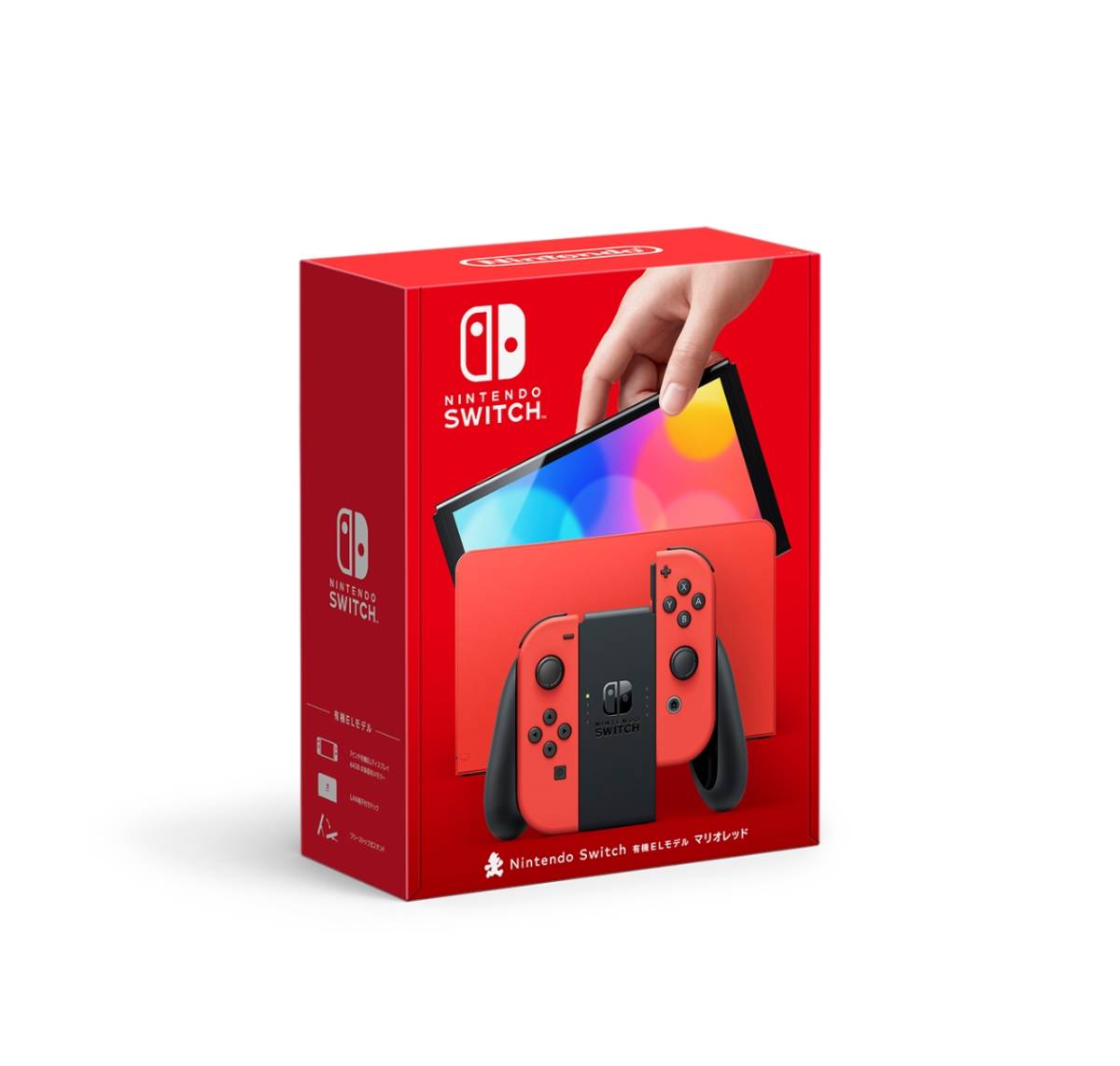 新品未開封 送料無料 Nintendo Switch 有機ELモデル マリオレッドの画像1